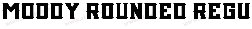 Moody Rounded Regul字体转换 Moody Rounded Regul字体转换